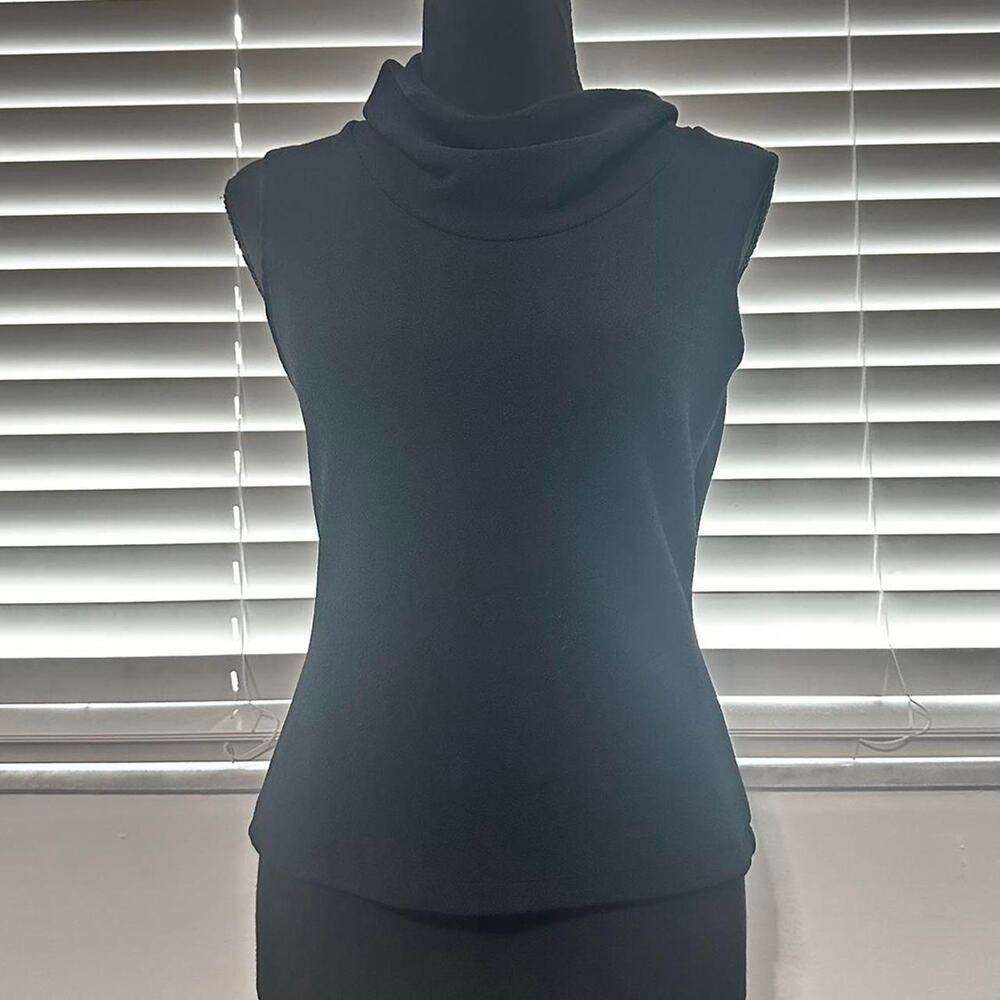 Vintage y2k cowl neck black